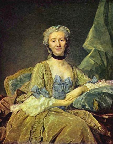 Jean-Baptiste Perronneau Madame de Sorquainville Germany oil painting art